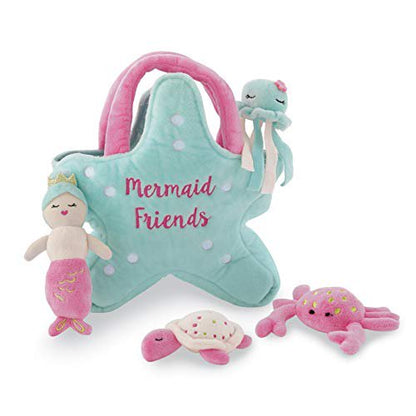 Mudpie Mermaid Friends Plush Set