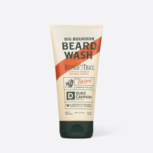 Duke Cannon Big Bourbon Buffalo Trace Beard Wash