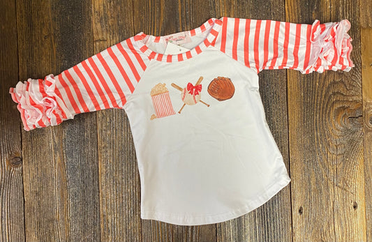 CC Girls Baseball Raglan