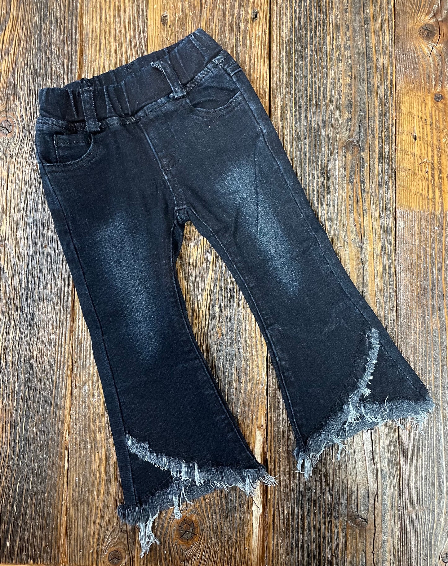 MLKids Shaggy Criss Cross Bottom Jeans - FP014