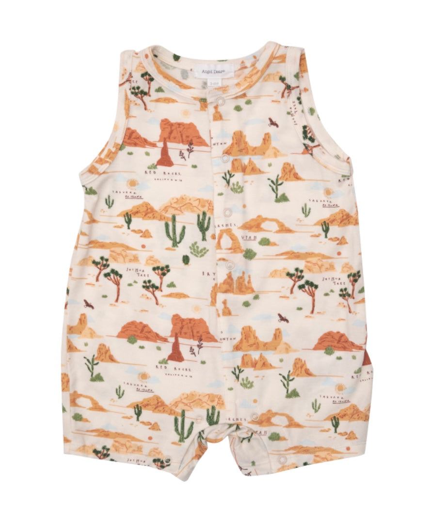 Angel Dear National Parks Deserts Shortie Romper