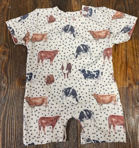 Polka Heifer Romper