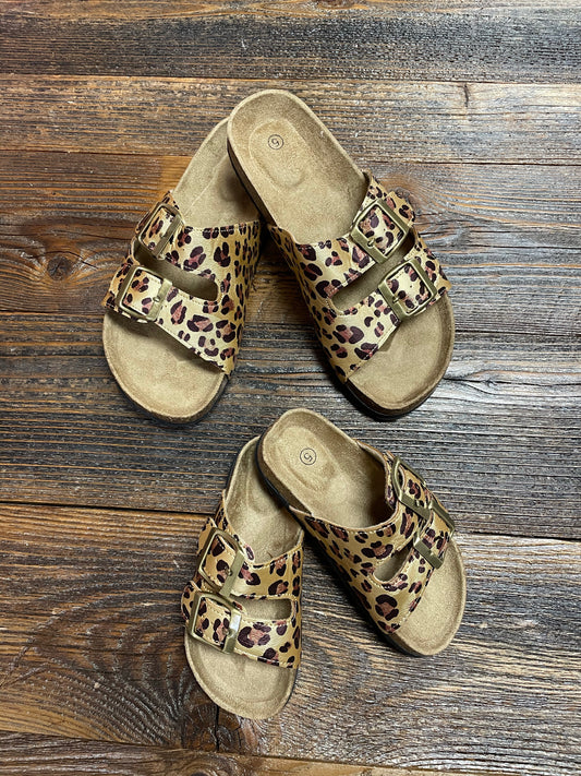 Mommy & Me Leopard Slip on Sandal