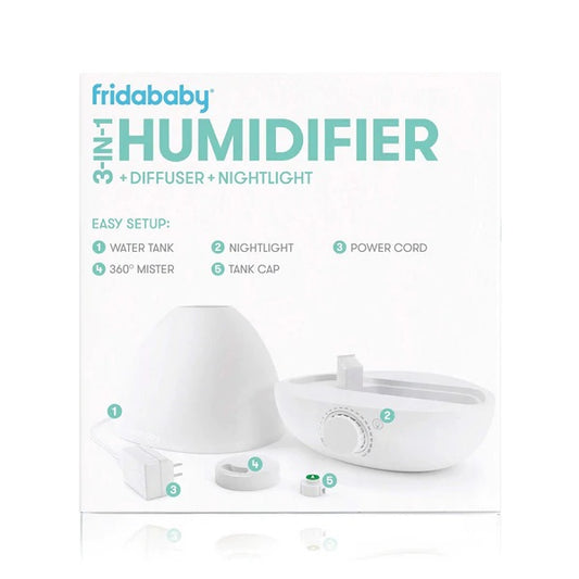 Frida 3-In-1 Humidifier + Diffuser + Nightlight