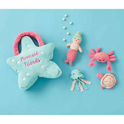 Mudpie Mermaid Friends Plush Set