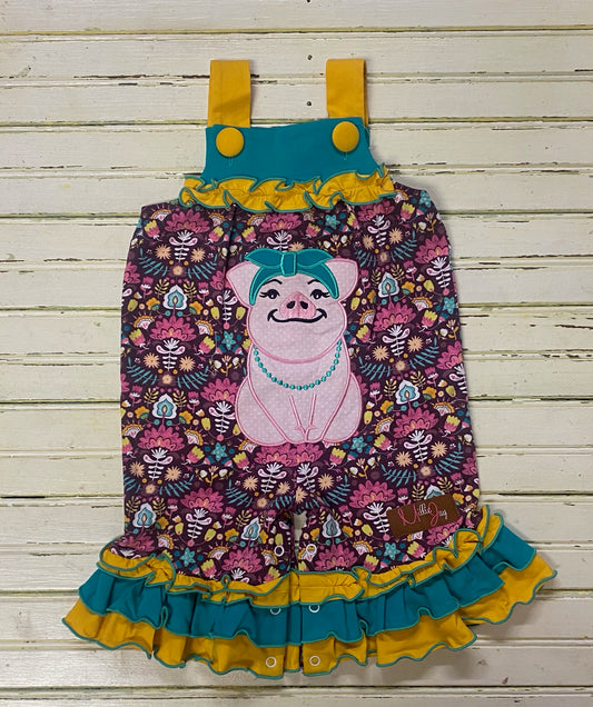 Millie Jay Polly the Pig Romper