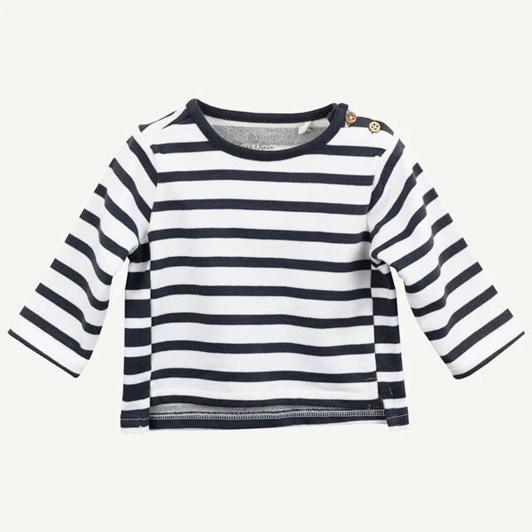 Oliver & Rain Long Sleeve Striped Tee
