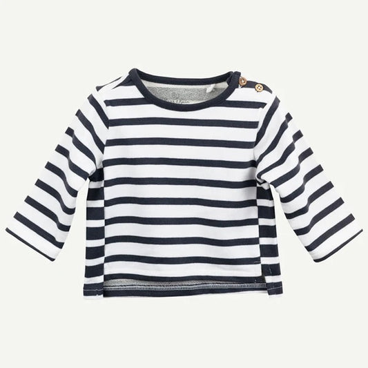 Oliver & Rain Long Sleeve Striped Tee