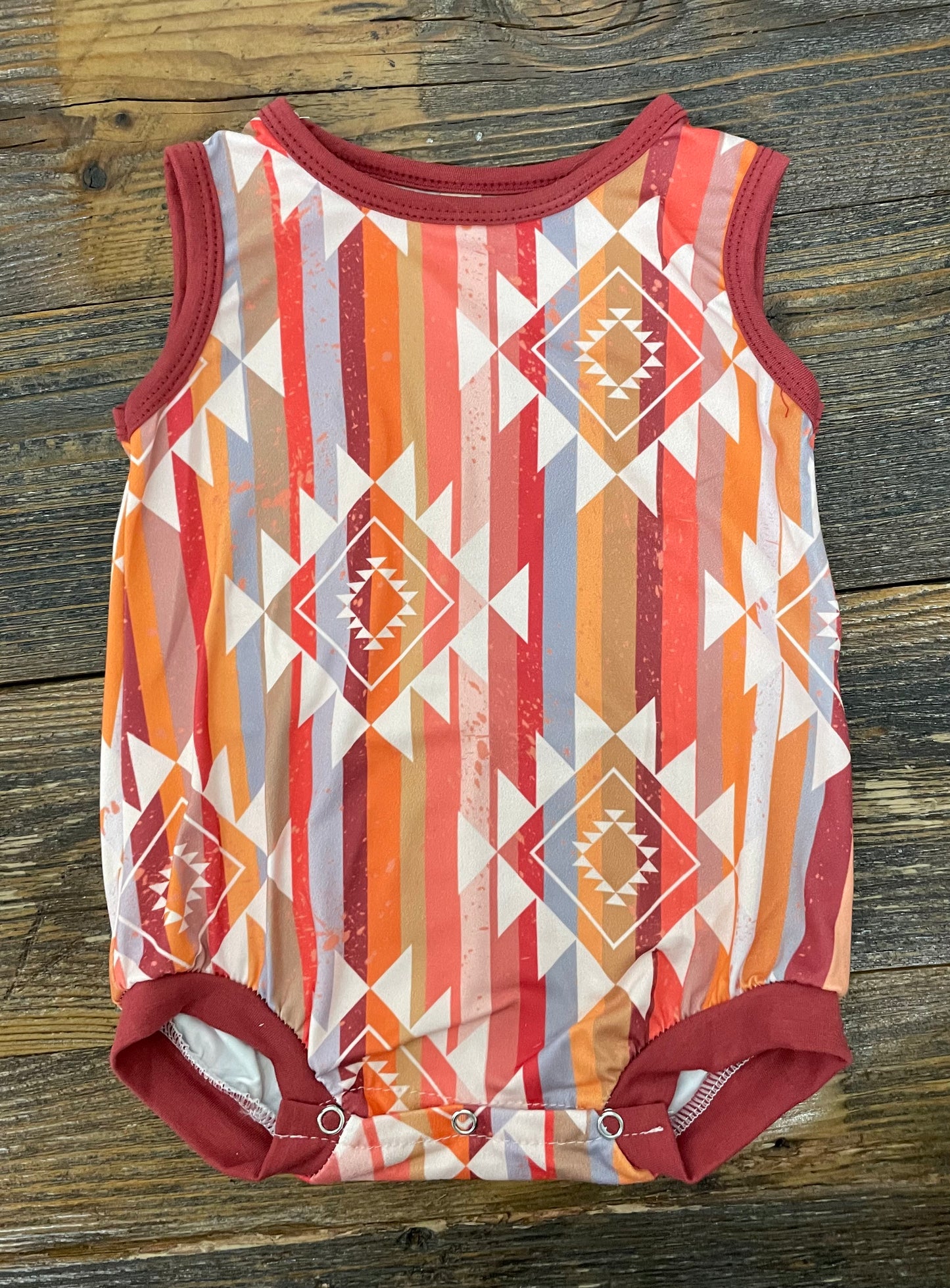 Orange Aztec Bubble