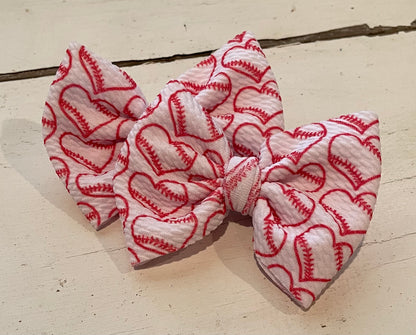 JJs 3in Printed Piggie Bows