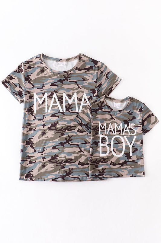 Camo Mama/Mama's Boy Tee