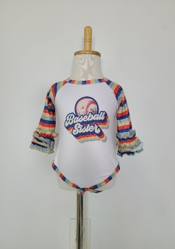 Retro Baseball Sister