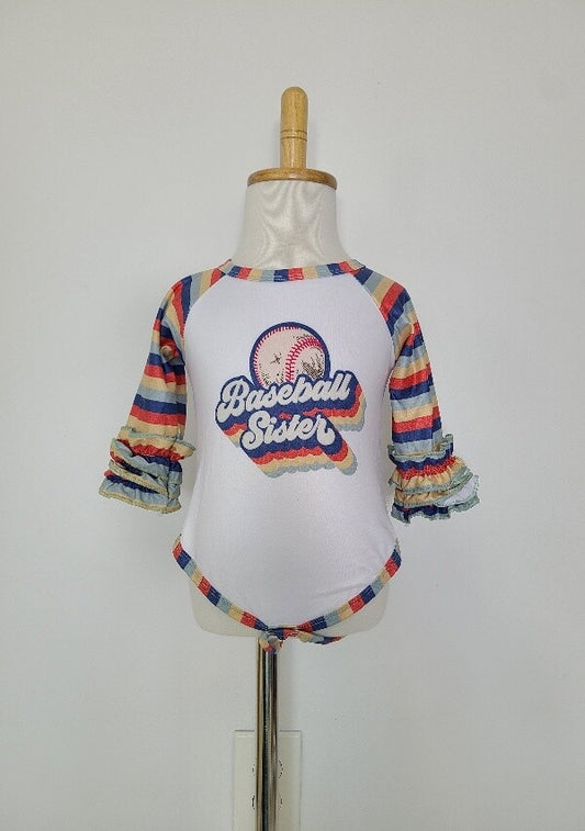 Retro Baseball Sister