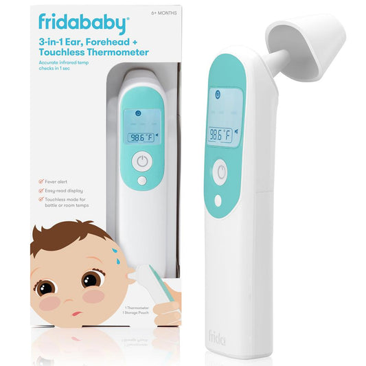Frida 3-in-1 Ear, Forehead + Touchless Infrared Thermometer