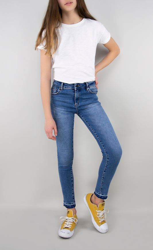 Tractr Nina-High Rise Ankle Crop 2C288-J9BX *